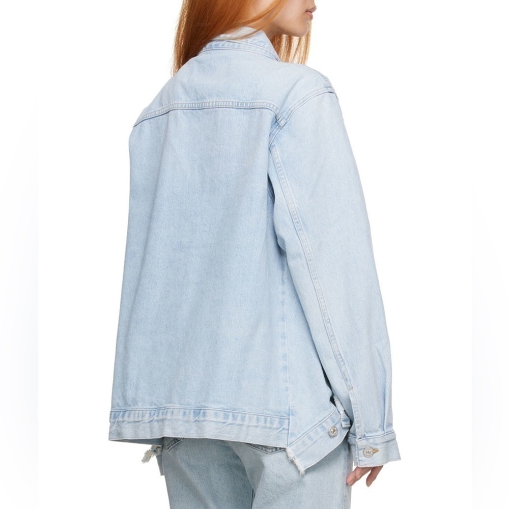 Citizens of Humanity Georgina Denim Jacket In Vidia light blue size XS NWT - Picture 5 of 8